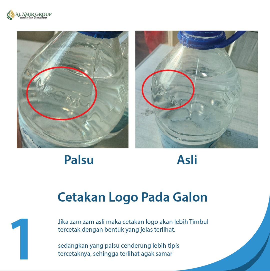 distributor air zamzam