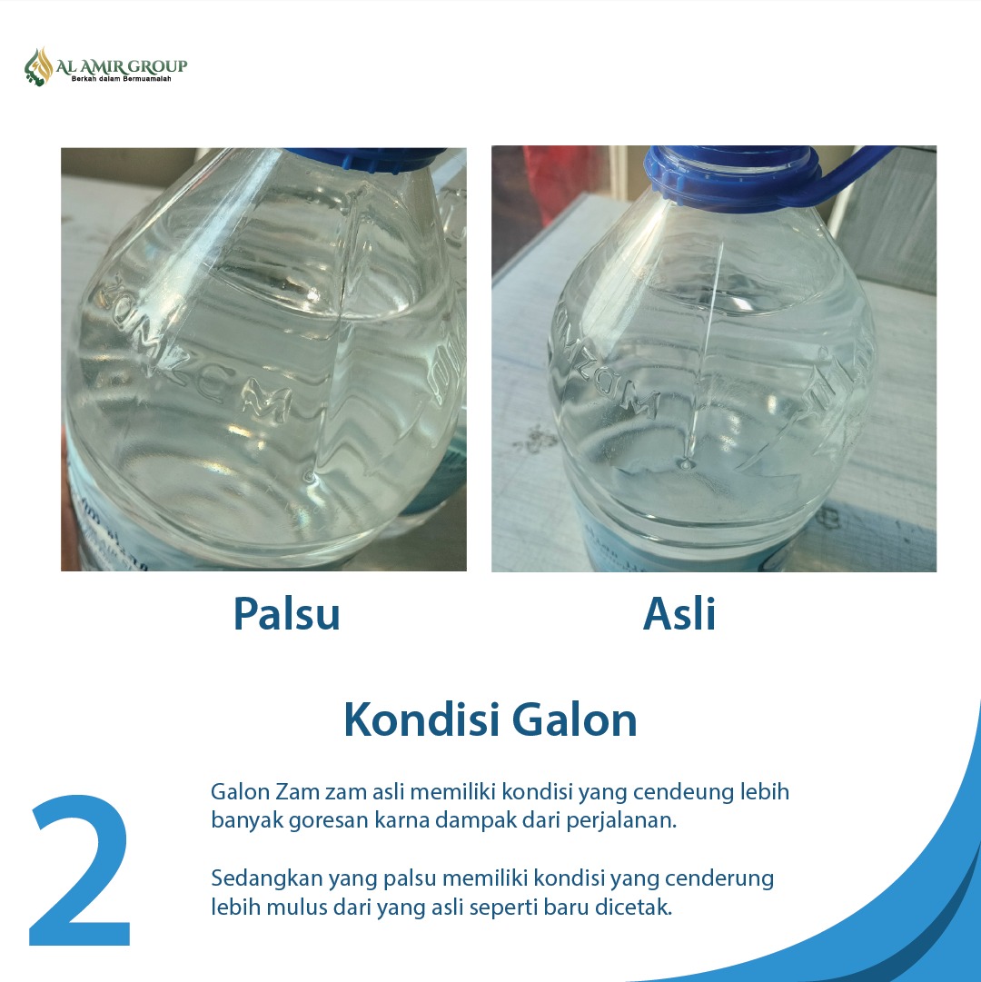 distributor air zamzam