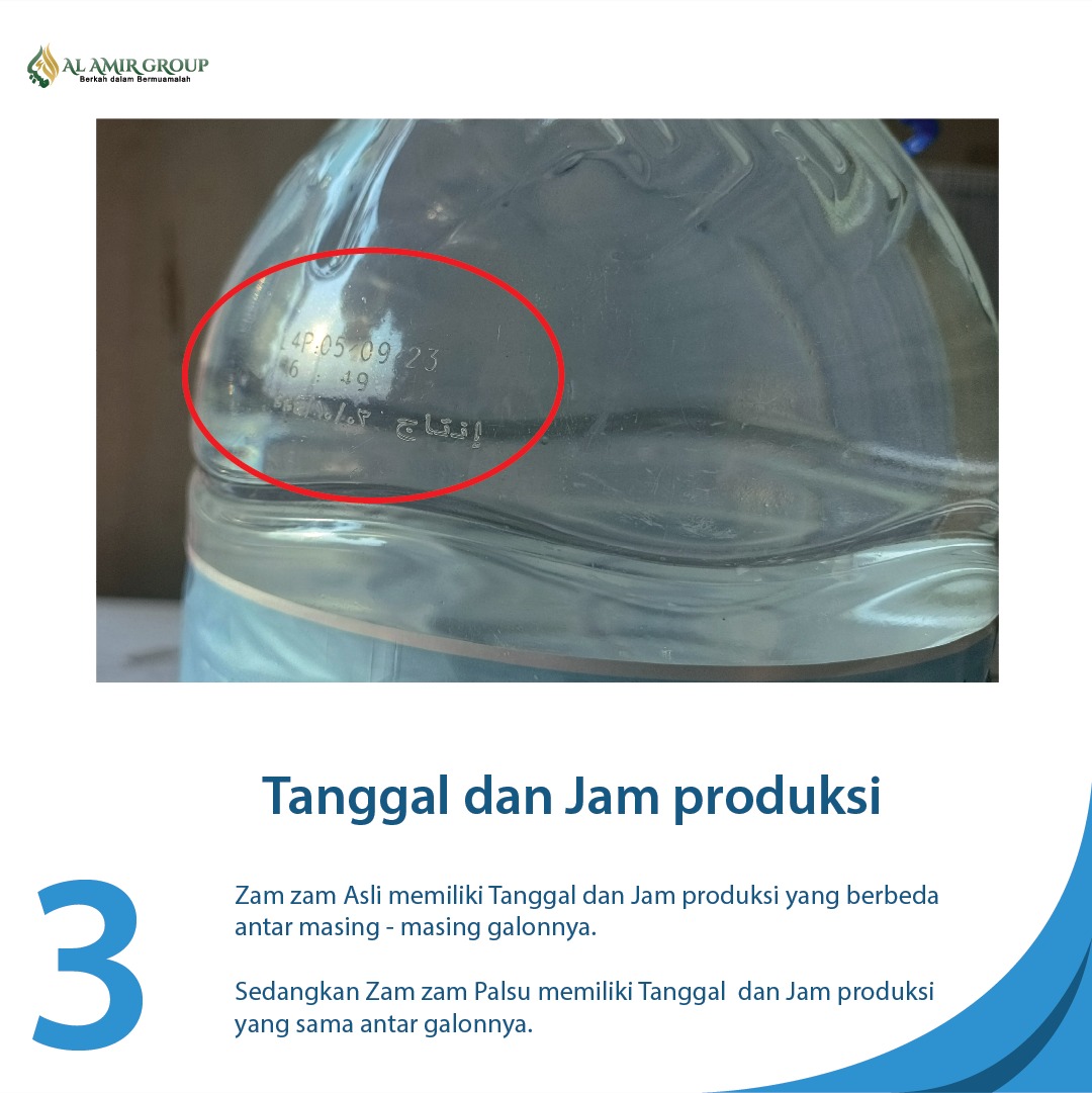 distributor air zamzam